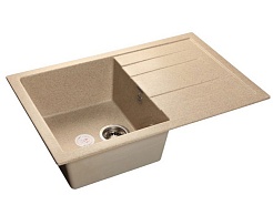 Granfest Мойка кухонная Quadro GF-Q780L Песочный – фотография-1